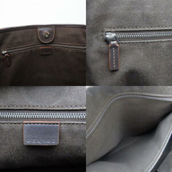 Celine tote bag brown beige macadam - Picture 8 of 11